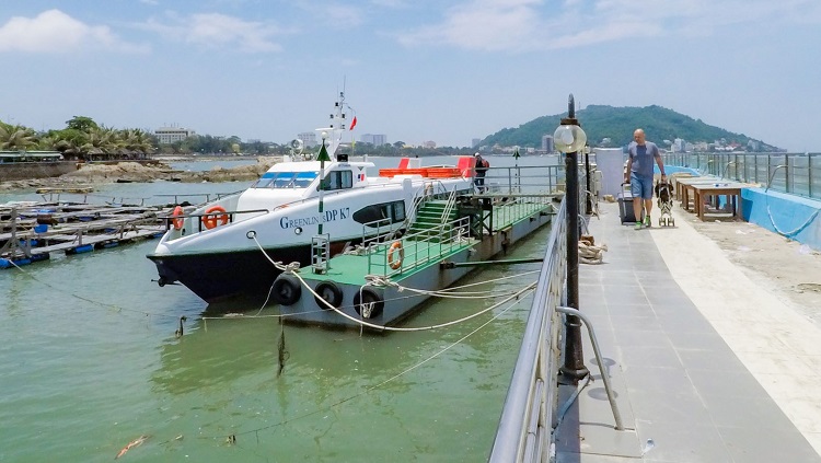 Bến Tàu Cánh Ngầm Greenlines Ở Vũng Tàu - Bến Tàu Khách Hồ Mây